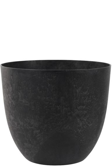 Artstone bola pot noir 3