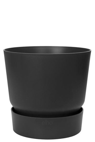 Jardiniere en plastique noir 1 1