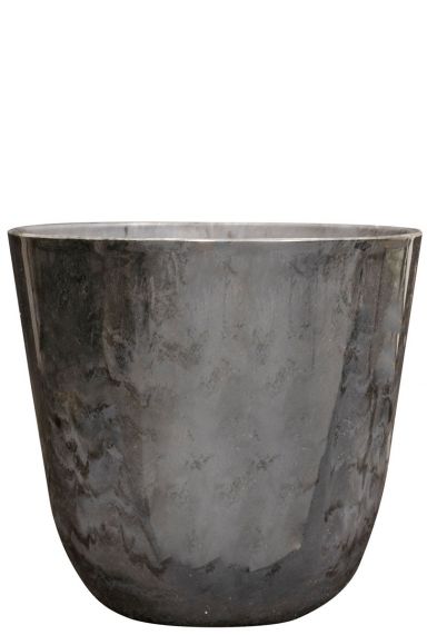 Palermo jardiniere plastique gri 40