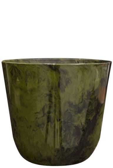 Palermo jardiniere plastique vert 5