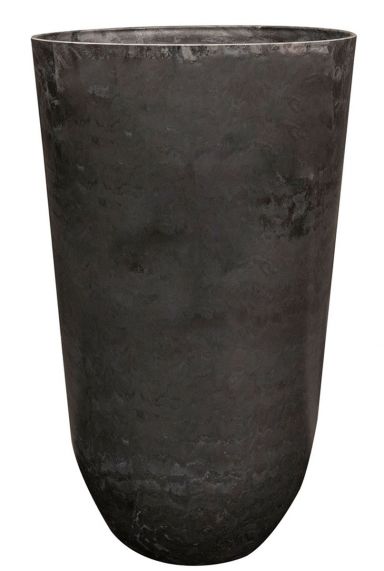 Palermo tall pot gris marbre 1