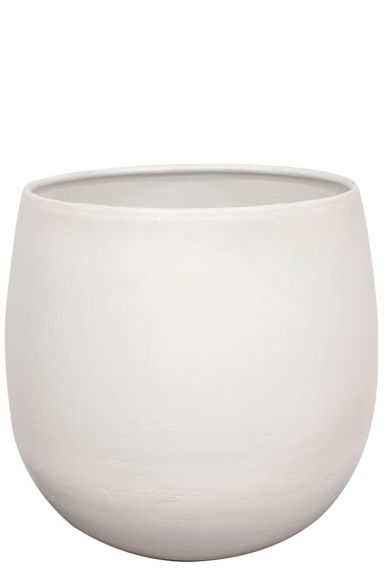 Pot de fleurs stijn blanc mat 3