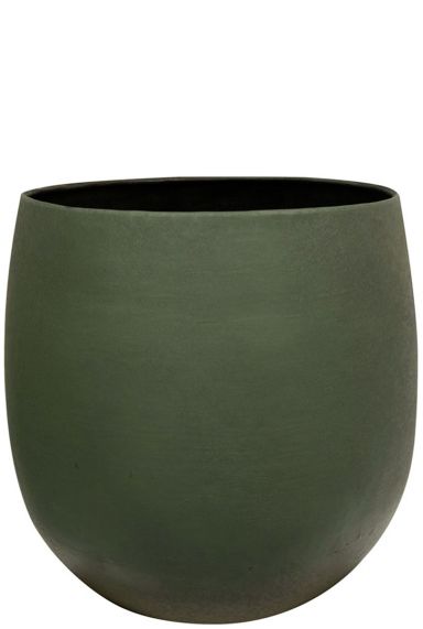 Pot de fleurs stijn vert mat 3