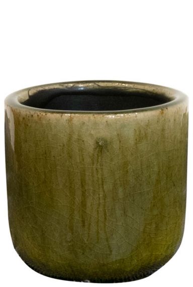 Pot nine olive green groen