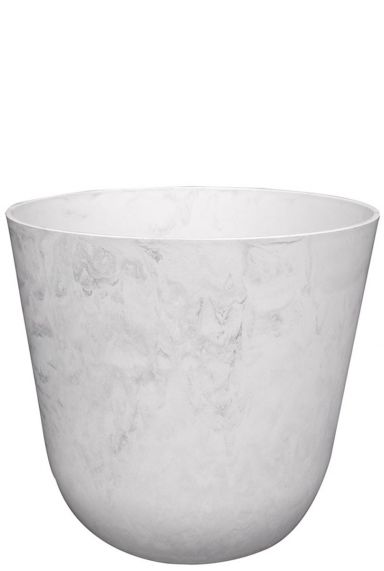 Pot palermo marbre gris blanc 13