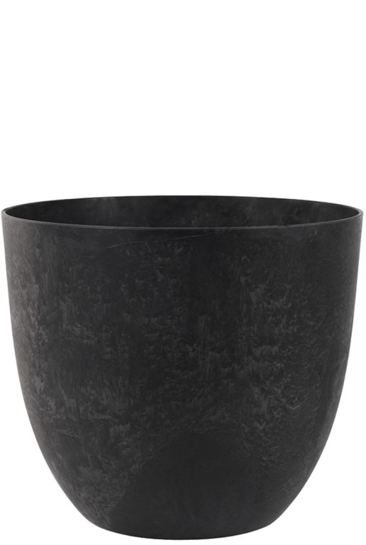 Artstone bola pot noir 1