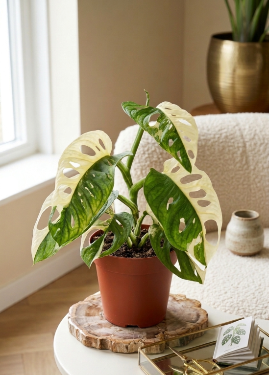 Monstera Adansonii Variegata