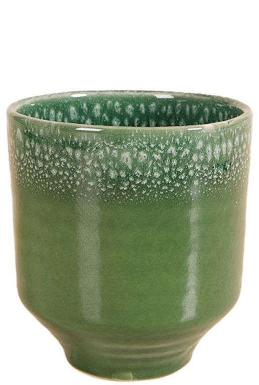 Otis pot de fleur vert 13cm