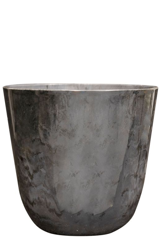 Palermo jardiniere plastique gri 40