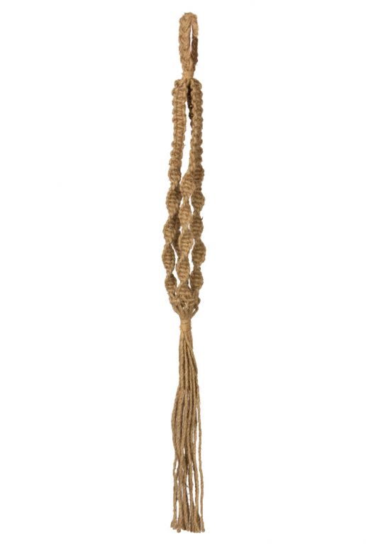 Plante de corde en macrame
