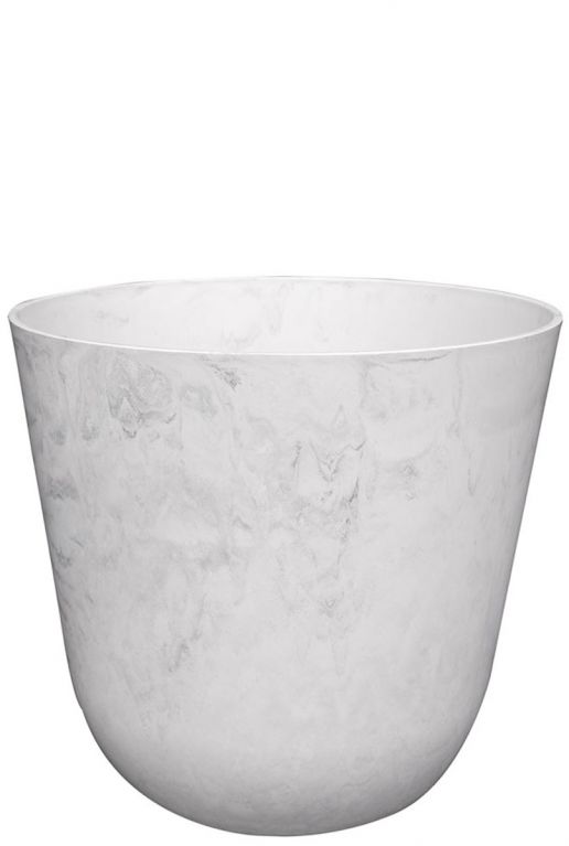 Pot palermo marbre gris blanc 13
