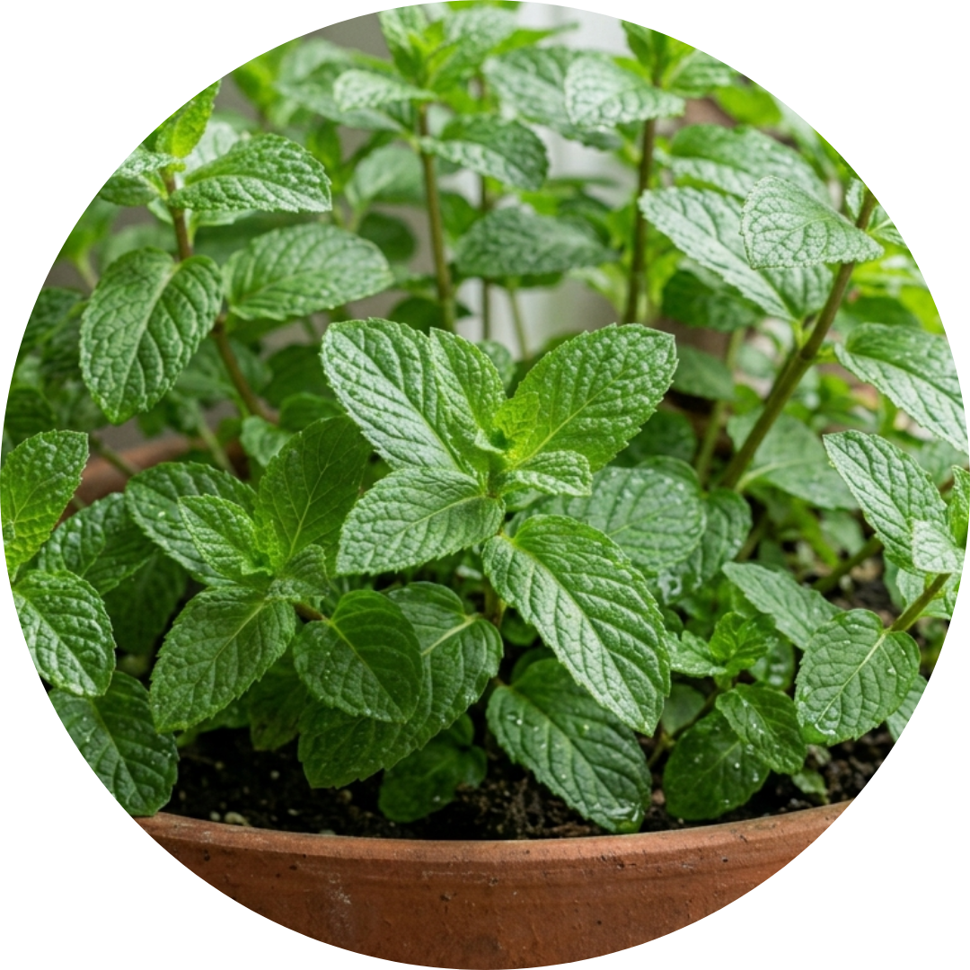Entretien de la menthe