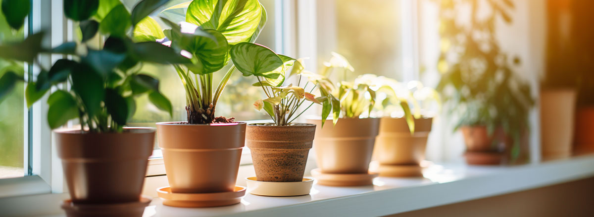 Les 5 meilleures plantes pour le rebord de fenêtre